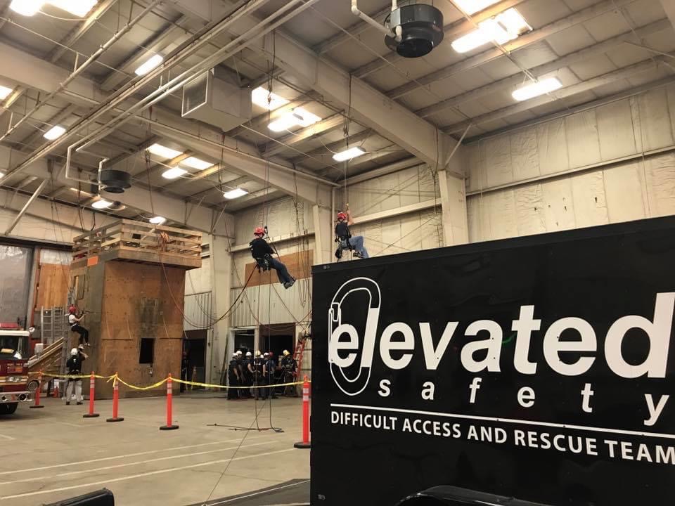 Petzl Technical Partner - Elevated Safety - indoor training facility